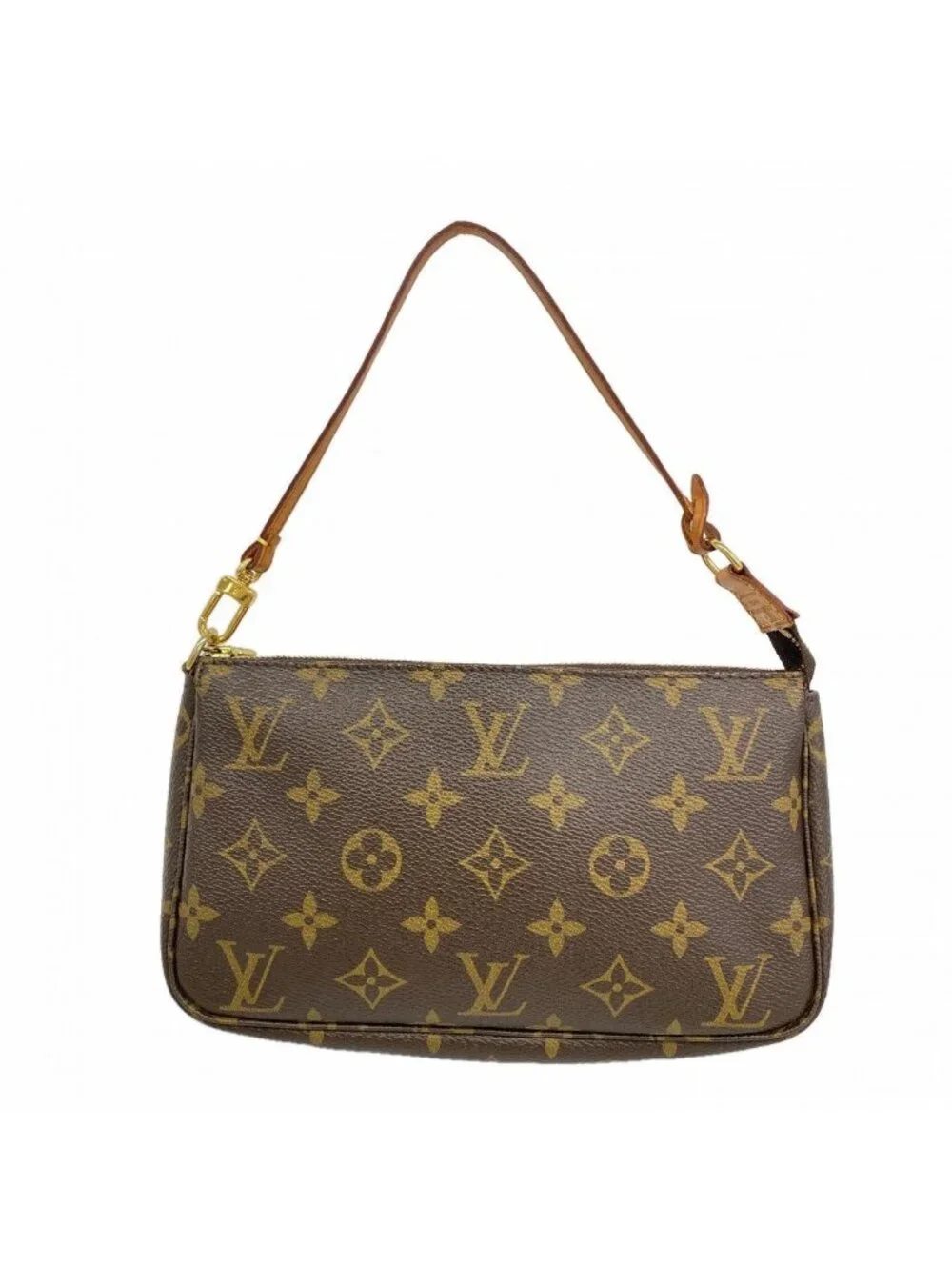 Louis Vuitton Pouch Monogram Pochette Brown